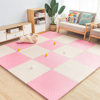 Tapis de sol en mousse eva haute densité, accessoires utiles pour jonction, couleur orange, facile à nettoyer pour les Centres de Fitness