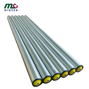 Custom 304 Stainless Steel Chain-Wheel <strong>Conveyor</strong> Roller - Passive Support Roller for <strong>Material</strong> <strong>Handling</strong> - Product Image 4
