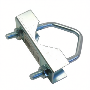 Medium Railing Bracket For Pole 25 50 Mm Metal Clamp Mounting <b>Hardware</b> - Product Image 2