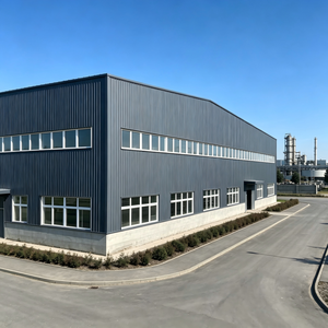 Pannello Composito in Lana di Roccia Ignifuga ad Alta Resistenza per Officina con Struttura in Acciaio, Supporto con Telaio Zincato, Certificato ISO 9001 - Product Image 2