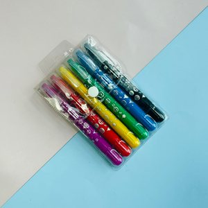 GF vendita calda 6/10/12 colori torna a scuola studenti artista disegno Twistable <span class=keywords><strong>pastelli</strong></span> lavabili setosi <span class=keywords><strong>per</strong></span> bambini - Product Image 6