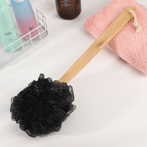 <span class=keywords><strong>Douche</strong></span> <span class=keywords><strong>luffa</strong></span> éponge <span class=keywords><strong>de</strong></span> bain en bois à long manche dos et corps épurateur bulles abondantes enlever en profondeur votre peau morte <span class=keywords><strong>Luffa</strong></span> pour la maison - Product Image 2