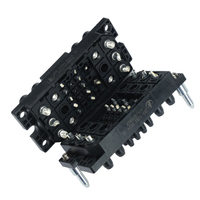 Connecteur de signal d'alimentation CC 32 broches 30000W, en cuivre mélangé plaqué or/argent, bornes électriques automobiles femelles