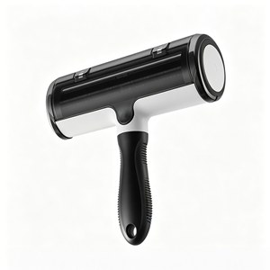 Self Cleaning Reusable <b>Pet</b> Roller <b>Brush</b> with Removable Handle Solid ABS Material Magic Dog Cat Hair Remover <b>Pet</b> Grooming <b>Brush</b> - Product Image 5