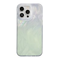 Étui de téléphone à paillettes argentées pour iPhone 16 Pro Max, coque de protection IMD à dégradé de couleur pour iPhone 15 14 13 12