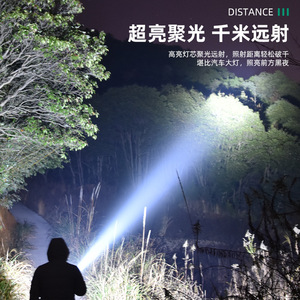High Power Led Lamp 12V Aluminum Alloy IP65 Outdoor Camping Flashlight With Emergency <b>Battery</b> <b>Backup</b> - Product Image 2