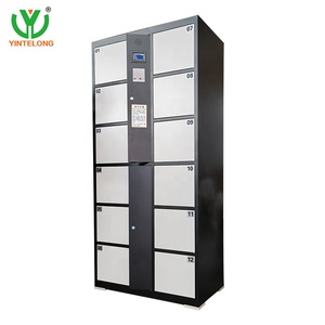 Casillero de seguridad electrónico a <span class=keywords><strong>precio</strong></span> de fábrica, casillero digital inteligente, casillero electrónico con pantalla táctil - Product Image 3