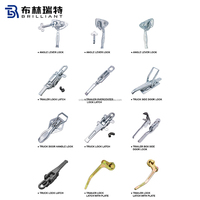 Crochets de fixation métalliques à ressort pour remorque de camion, verrou de porte à bascule, vente chaude, fabrication standard usine Qingdao BLRT