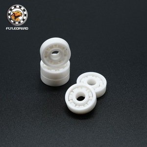 Rodamientos de Bolas de Cerámica Flyleopard 628, 8x24x8mm, Zirconia, Ranura Profunda, Alta Velocidad, Autolubricantes, Diseño Abierto - Product Image 5
