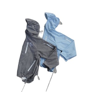 Herren Zip-Up Jogger-Set Nylon Trainingsanzug Kurzset mit Grafik-Reflektierendem Windbreaker und Crop-Hoodie Lange Trainingsanzug-Shorts - Product Image 5