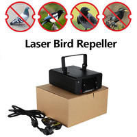 Dispositif répulsif d'oiseaux laser intérieur 2025, étanche, inoffensif, avec contrôle RF, lumière d'avertissement pour ferme, entrepôt, éclairage
