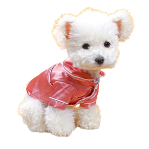 Winter Classics Solid Pattern Pijama De Seda para Cães Pequenos Confortável Algodão Pet Roupas para Teddy Bichon Pomeranian Bulldog - Product Image 1
