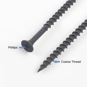 1 1/4 del produttore di viti per muro a secco rivestimento in fosfato nero tipo di testa di tromba di <span class=keywords><strong>dimensioni</strong></span> M3.5 <span class=keywords><strong>M5</strong></span> <span class=keywords><strong>M5</strong></span> 16mm 25mm muro a secco - Product Image 2