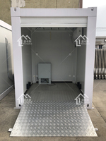 Garage conteneur en acier préfabriqué simple et portable Abri d'auto préfabriqué en panneau sandwich