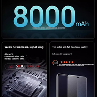 Nouveau Téléphone Honor Power 5G Original 2025 avec Snapdragon 7 Gen 3 / Écran AMOLED 120Hz de 6,78 Pouces / Super Batterie 8000 mAh 66W 50 MP