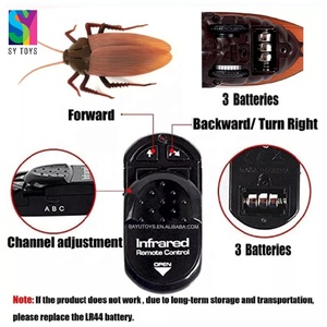 Oferta Especial: Mini Insectos de Control Remoto <span class=keywords><strong>Kuso</strong></span>, Cucaracha RC - Product Image 2