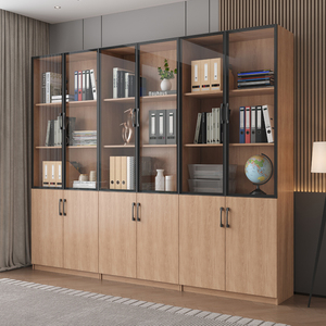 Nouveau fichier de meubles de style de vie exécutif <span class=keywords><strong>bibliothèque</strong></span> en mdf conceptions de <span class=keywords><strong>bureau</strong></span> <span class=keywords><strong>bibliothèque</strong></span> moderne en gros avec armoire - Product Image 3