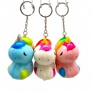 Hot Best Selling Small Keychain Squishy Toys Pu Foam for Automotive Parties Promotional Welcome Gifts Trade Show Giveaways - Product Image 5