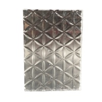 Feuille acrylique transparente/givrée/fleur de soleil en relief PMMA/plastique losange diamant/taille personnalisée/découpe au Laser