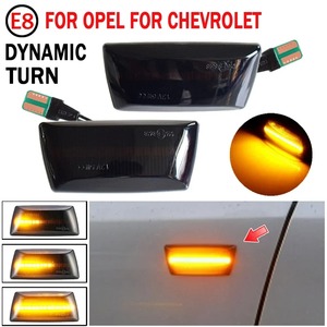 Lámpara indicadora de luz de señal de marcador lateral LED dinámico para <span class=keywords><strong>Opel</strong></span> Zafira <span class=keywords><strong>B</strong></span> MK2 2005-2014 Corsa D MK4 <span class=keywords><strong>Meriva</strong></span> <span class=keywords><strong>B</strong></span> MK2, 2 uds. - Product Image 5