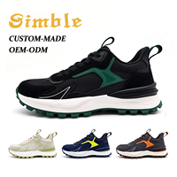 Chaussures de sport d'extérieur personnalisées OEM pour hommes, légères, résistantes, en caoutchouc, style décontracté pour la marche