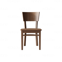 Chaises de salle à manger et de restaurant confortables à dossier haut pour coiffeuse de salon de café avec siège de cadre