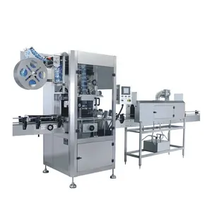 Full Automatic shrink sleeve labeling machine for kinds of bottles