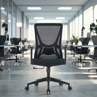Chaise de bureau exécutive ergonomique moderne et confortable avec repose-pieds entièrement en maille, appui-tête réglable, base en acier et siège pivotant