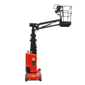 Plateforme élévatrice télescopique en acier, plateforme verticale extensible, mobile, pour travaux en hauteur, construction, usage domestique - Product Image 1