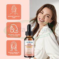 VitaSpring Multivitamines liquides – Complément alimentaire pour la croissance des cheveux – Marque privée OEM – Multivitamines organiques en gouttes