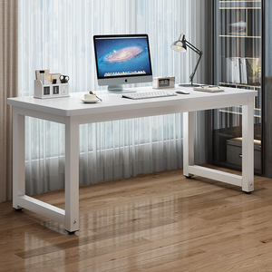 Gran oferta, escritorio de madera minimalista, mesa de ordenador para el hogar, ordenador pequeño, caja de escritorio de oficina resistente para ordenador de dormitorio pequeño - Product Image 4