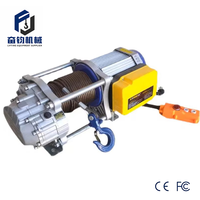 Nouvelle palan électrique à câble en aluminium 380V/220V 2 tonnes, moteur en cuivre pur, vitesse de levage 10m/min, télécommande sans fil, pour hôtels