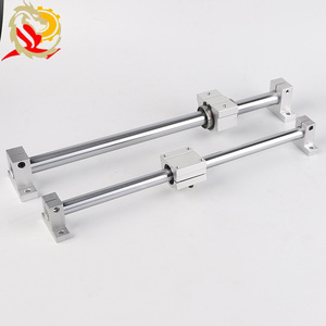 Lzc HS/sf35 38 40 45 50 55 60 70 90 100 110 120 độ chính xác 150 tuyến tính trục quang học vật liệu thép carbon trục cứng - Product Image 5