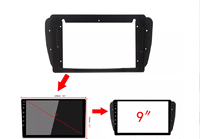 Autoradio Android, cadre Dvd, pour Seat Ibiza 2008-2015, adaptateur vidéo de voiture, couverture, Navigation Gps, Kit de montage sur tableau de bord, cadre stéréo