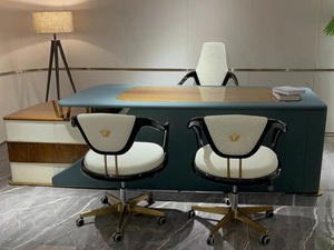 Meistverkaufter Luxuriöser Moderner Heimarbeitsplatz Konvertierbarer Schreibtisch Familien-Workstation Minimalistisches Design |   Schreibtisch für Wohnzimmer, Arbeitszimmer und Büro - Product Image 2