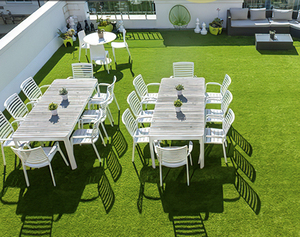 JS UV certifié 25mm aménagement paysager <span class=keywords><strong>gazon</strong></span> artificiel jardin pelouse herbe 45mm <span class=keywords><strong>gazon</strong></span> <span class=keywords><strong>synthétique</strong></span> pour balcon - Product Image 3