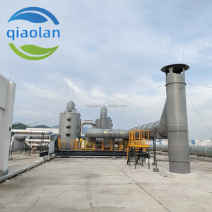 Ácido Alcalino Prova PP Wet Scrubber Spray Tower Laboratório Ventilação Purificar Equipamento Sistema Bomba Núcleo Gás Resíduos Reação Sistema Dosagem - Product Image 6