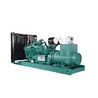 Leistungsstarke Geräuscharme Diesel-Generatoren 100KW 200kW 400kW Dreiphasig Offener Rahmen Automatischer Start 50/60Hz Frequenz 480V