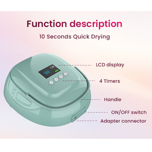 Nouvelle Lampe à Ongles UV LED Sans Fil avec Base Détachable, Mode de Polymérisation Indolore, Protection Contre la Surchauffe, Machine à Ongles Automatique - Product Image 6