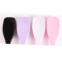 Brosse à Cheveux Démêlante à Manche ABS Personnalisable, de Haute Qualité, Antistatique et Massante