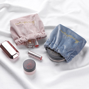 Small makeup <b>bag</b>, lipstick pouch, cute mini portable <b>coin</b> purse, cushion compact organizer, touch-up pouch - Product Image 1