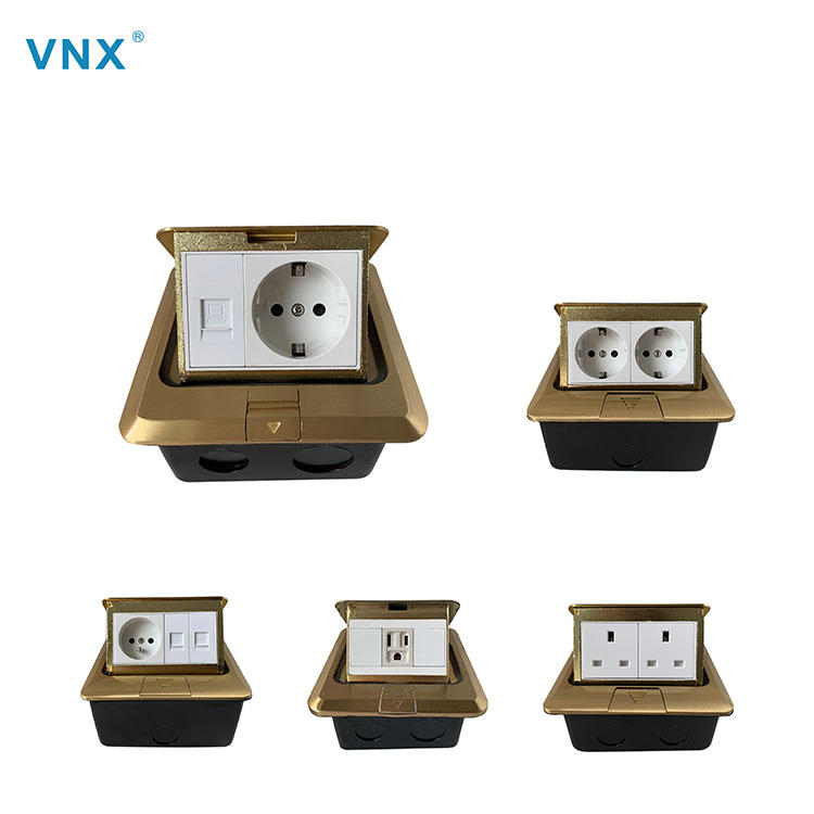 VNX New Products Made in China Electrical Industrial Ground Floor Socket Switch