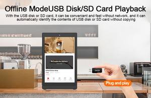 Desktop <span class=keywords><strong>10</strong></span> 15 inci atas meja Android layar sentuh LCD Monitor iklan tampilan papan Digital vertikal - Product Image 3