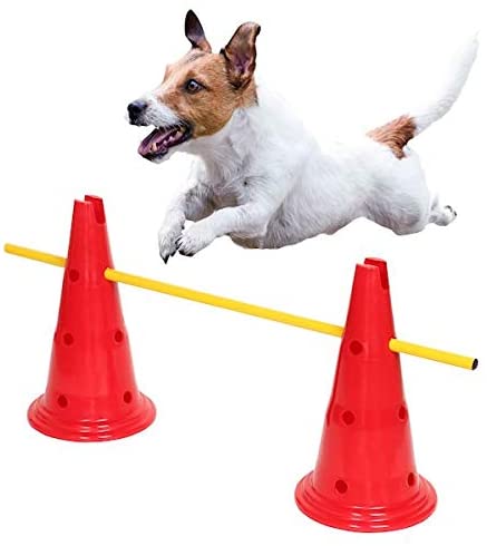 Заводская распродажа, набор для обучения ловкости, прыжков, препятствий, конусов, набор для обучения собак, домашних животных