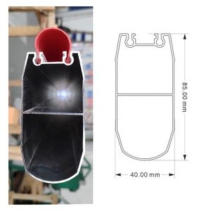 Braccio barriera in alluminio 85*40mm 1-6M per barriere a braccio - Product Image 5