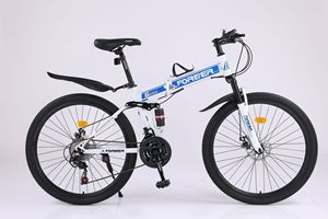 Vélo adulte Shanghai vélo pliant de <span class=keywords><strong>cross</strong></span>-<span class=keywords><strong>country</strong></span> pour hommes et femmes avec frein à disque à vitesse variable pour étudiants navetteurs - Product Image 6