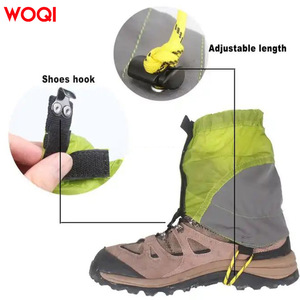 Guêtres de randonnée Woqi Outdoor, imperméables, en nylon, longueur réglable, pour la montagne, le camping, adultes - Product Image 1