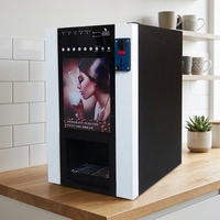 Distributeur automatique turc LE302B de café de chef-d 'œuvre instantané de café avec le paiement multiple de pièce de monnaie