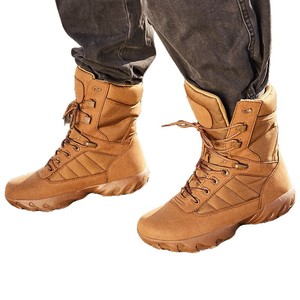 <span class=keywords><strong>Bottes</strong></span> <span class=keywords><strong>de</strong></span> <span class=keywords><strong>randonnée</strong></span> respirantes en cuir véritable à tige haute avec fermeture éclair pour hommes et femmes, adaptées aux voyages et à la <span class=keywords><strong>randonnée</strong></span>, antidérapantes, durables, pour l'extérieur - Product Image 5