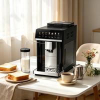 Machine à café commerciale entièrement automatique One Touch, 7 niveaux de mouture, écran couleur sans limites, portable, pour hôtel et usage domestique, expresso